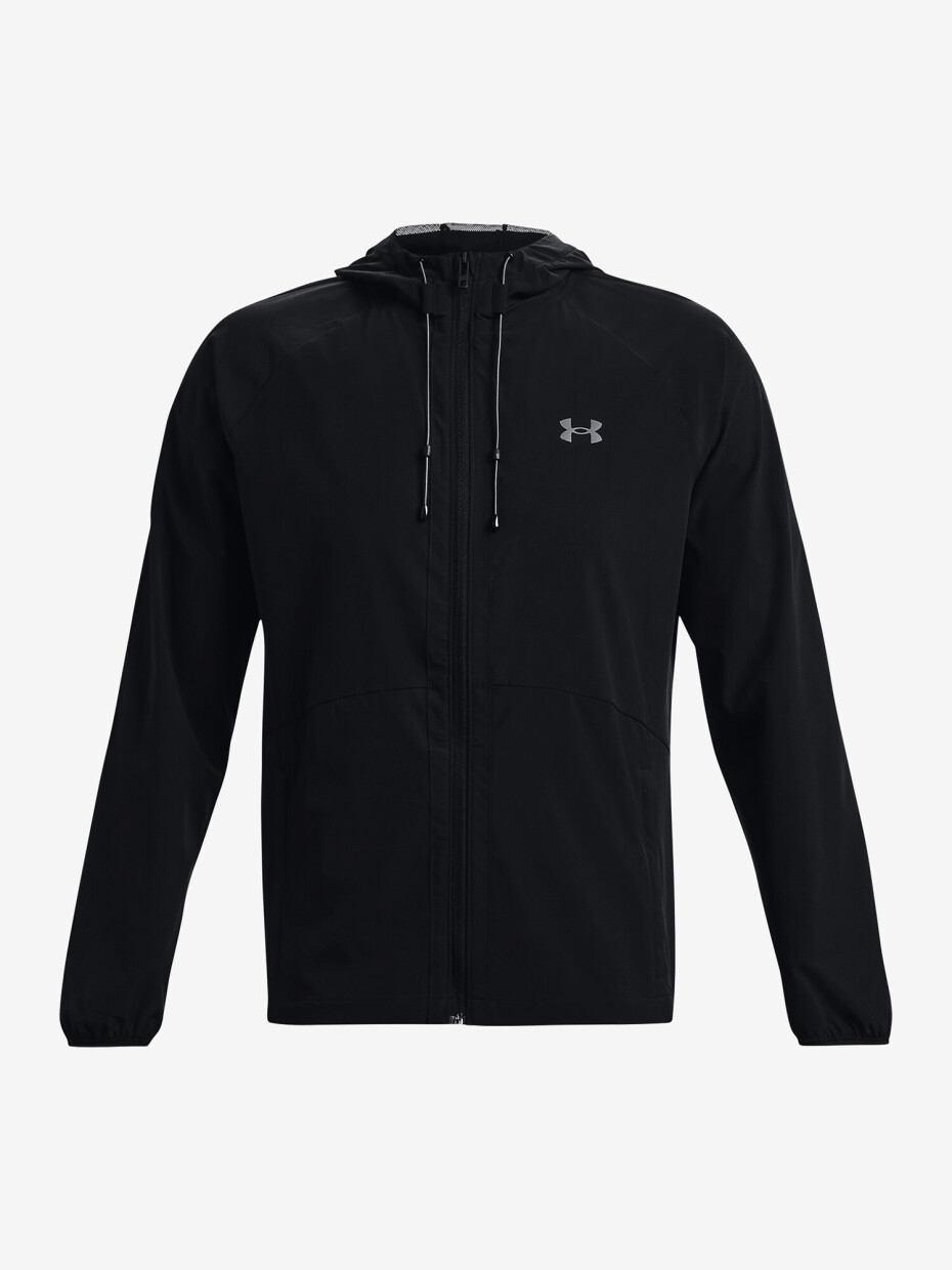 Pánská bunda Under Armour  Stretch Woven Windbreaker-BLK XXL - main (4)