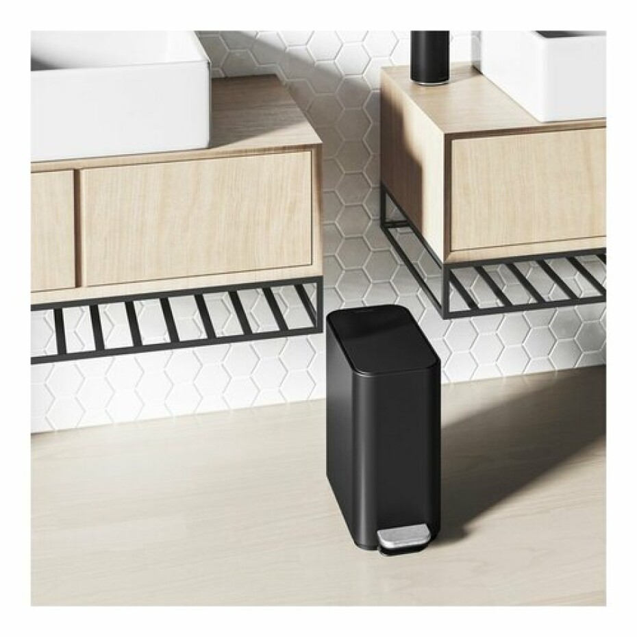 Simplehuman Úzký pedálový koš 5 l, černá - main (7)