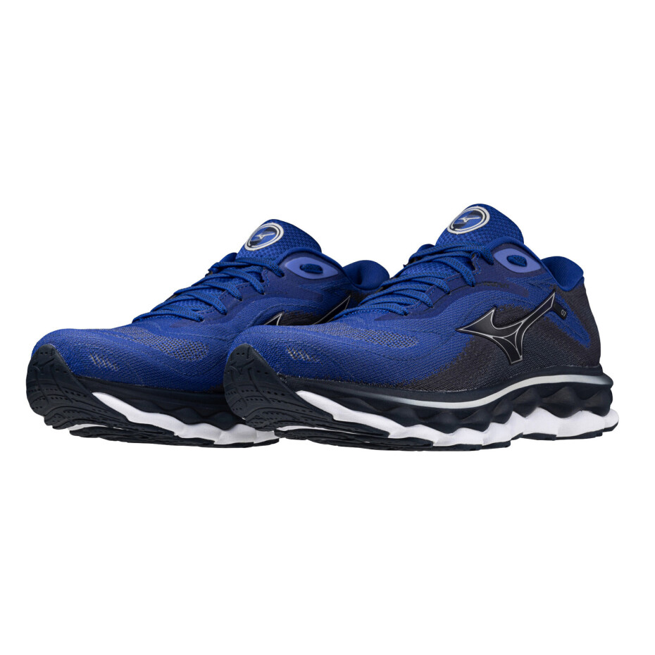 Pánská běžecká obuv Mizuno  Wave Sky 7 Surf the Web/Silver/Dress Blues  UK 14 - main (7)