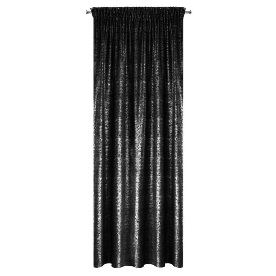 ArtFir Závěs CYPHER P | černá 140 x 270 cm - main (2)