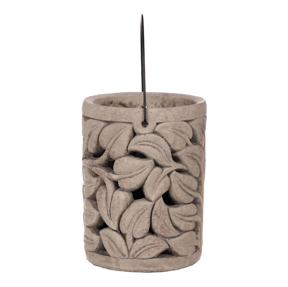 Dekorativní lucerna Folia, 19 x 25 x 19 cm, beton - main (2)