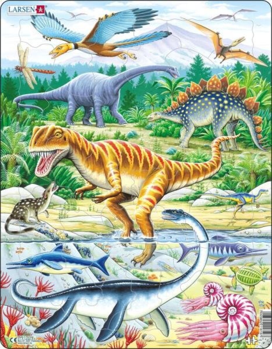 Puzzle MAXI - Dinosauři/35 dílků - main (0)