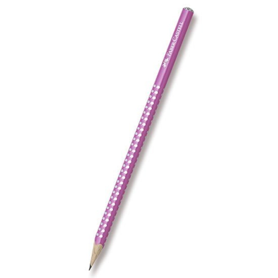 Faber - Castell Grafitová tužka SPARKLE perleťově růžová - main (0)