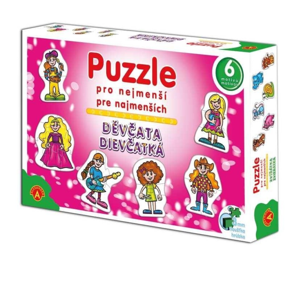 Puzzle pro nejmenší - Děvčata - main (0)