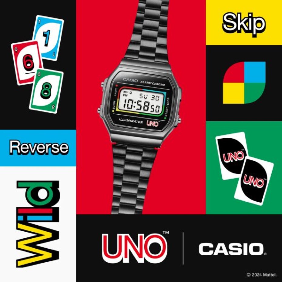 Casio Collection Vintage A168WEUC-1AER UNO™ Collaboration - main (10)