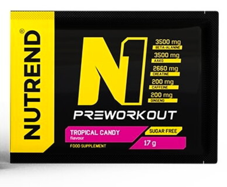 Nutrend N1 Pre-Workout 17 g citrus - main (4)
