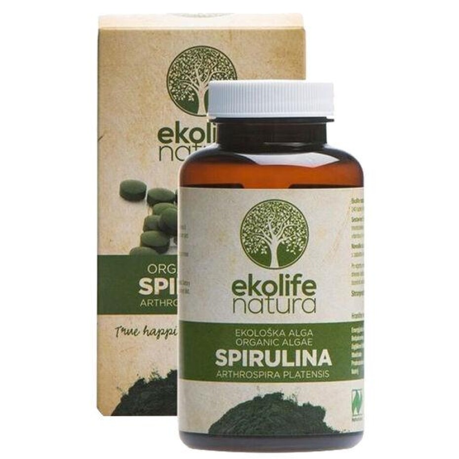 Ekolife Natura Algae Spirulina Organic 240 tablet - main (0)