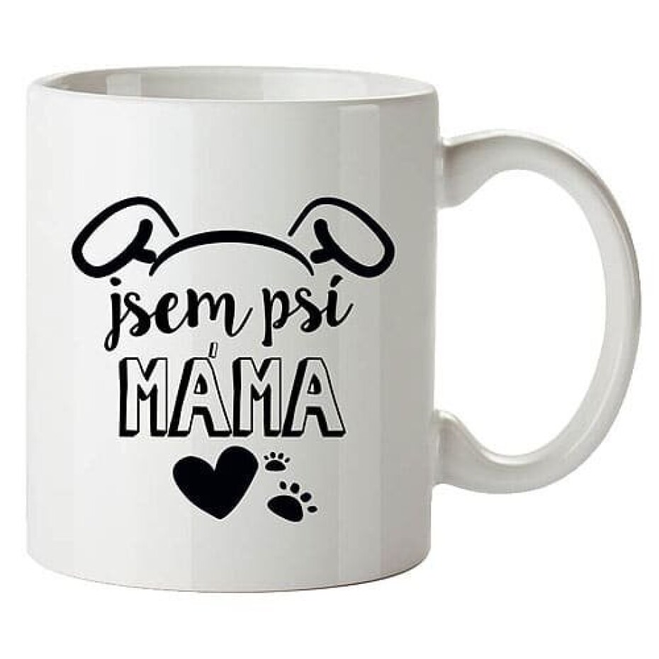 Bohemia Gifts Keramický hrnek - Jsem psí máma, 350 ml - main (0)