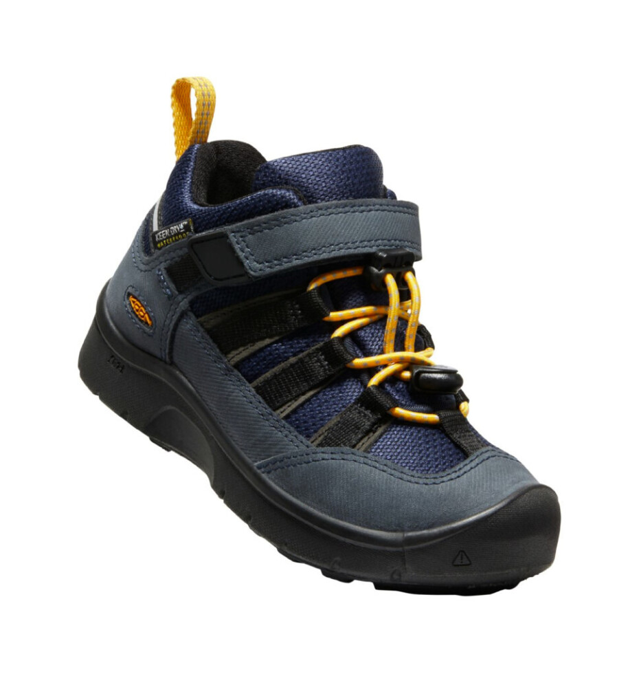 Dětská outdoorová obuv Keen Hikeport 2 Low Wp Blue Nights/Sunflower  US 10 (Kid) - main (1)