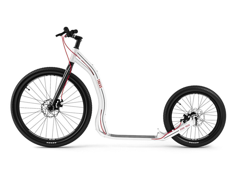 Koloběžka Yedoo Alloy Trexx Disc White - main (0)