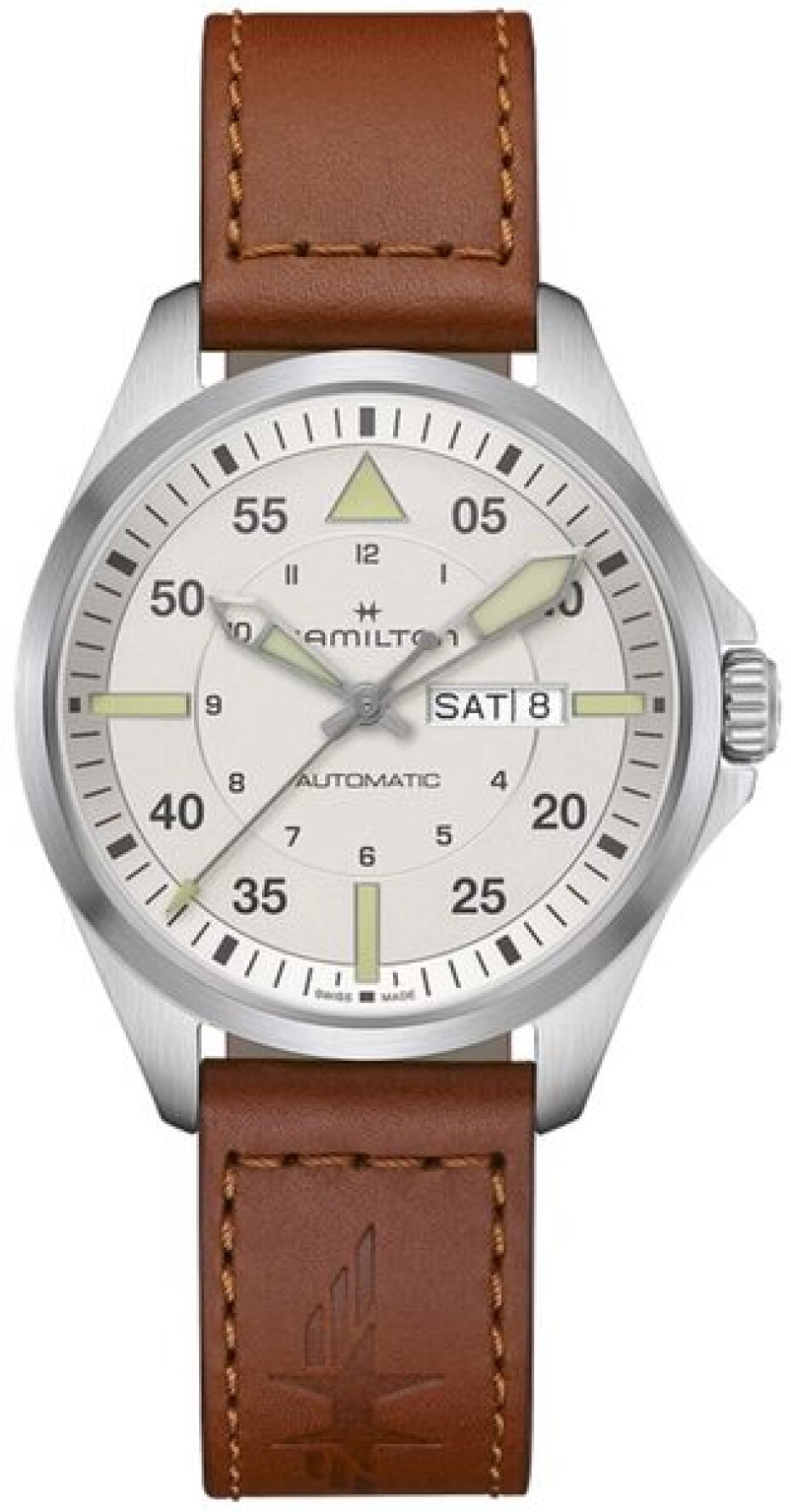 Hamilton Khaki Aviation Pilot Day Date Auto H64635550 - main (0)