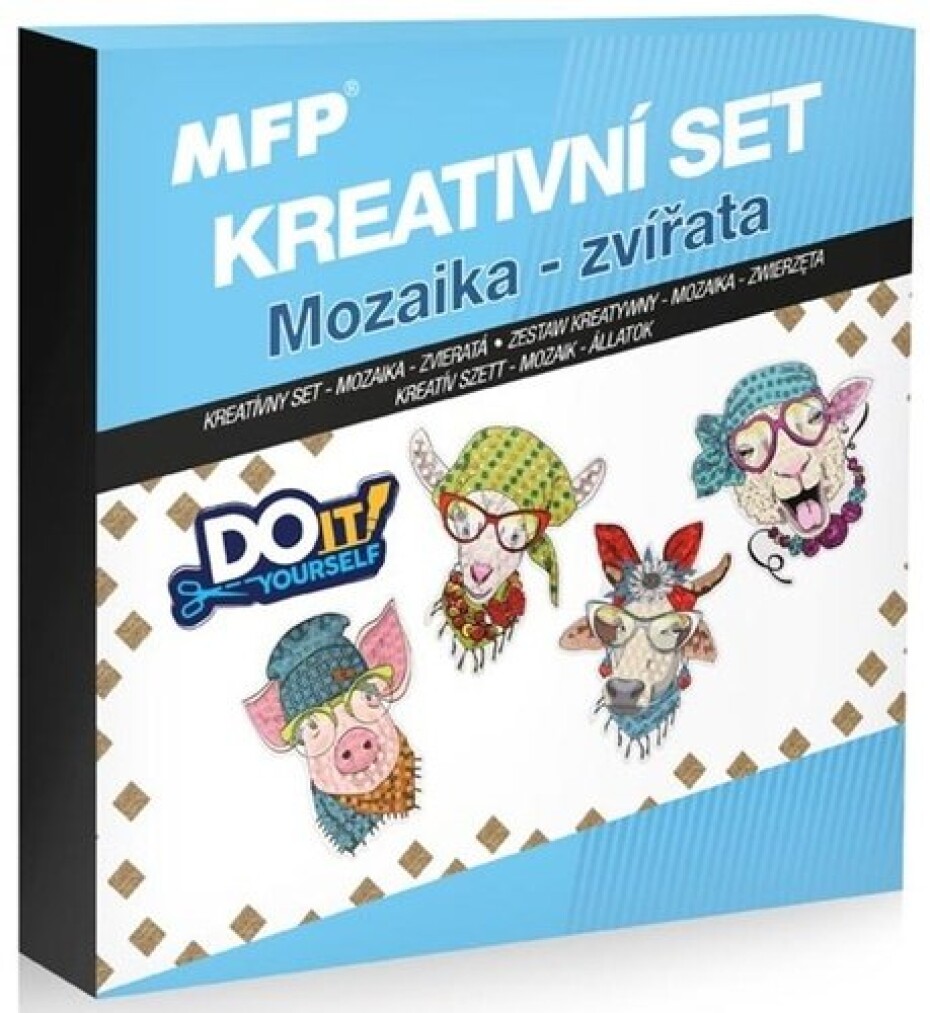 Kreativní set Mozaika - zvířata - main (0)