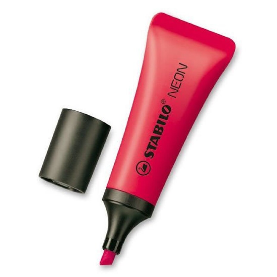 Zvýrazňovač STABILO NEON purpurový - main (0)