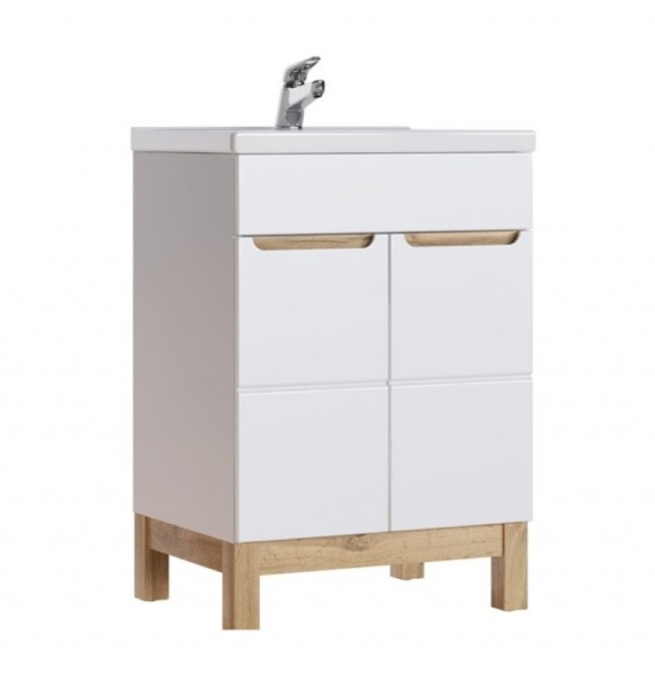 ArtCom Keramické umyvadlo CFP 9060 | bílý lesk 60 cm - main (2)