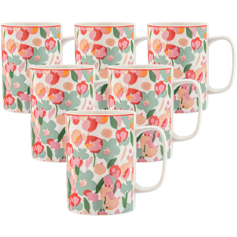 Altom Porcelánový hrnek Grace 380 ml, sada 6 ks - main (0)