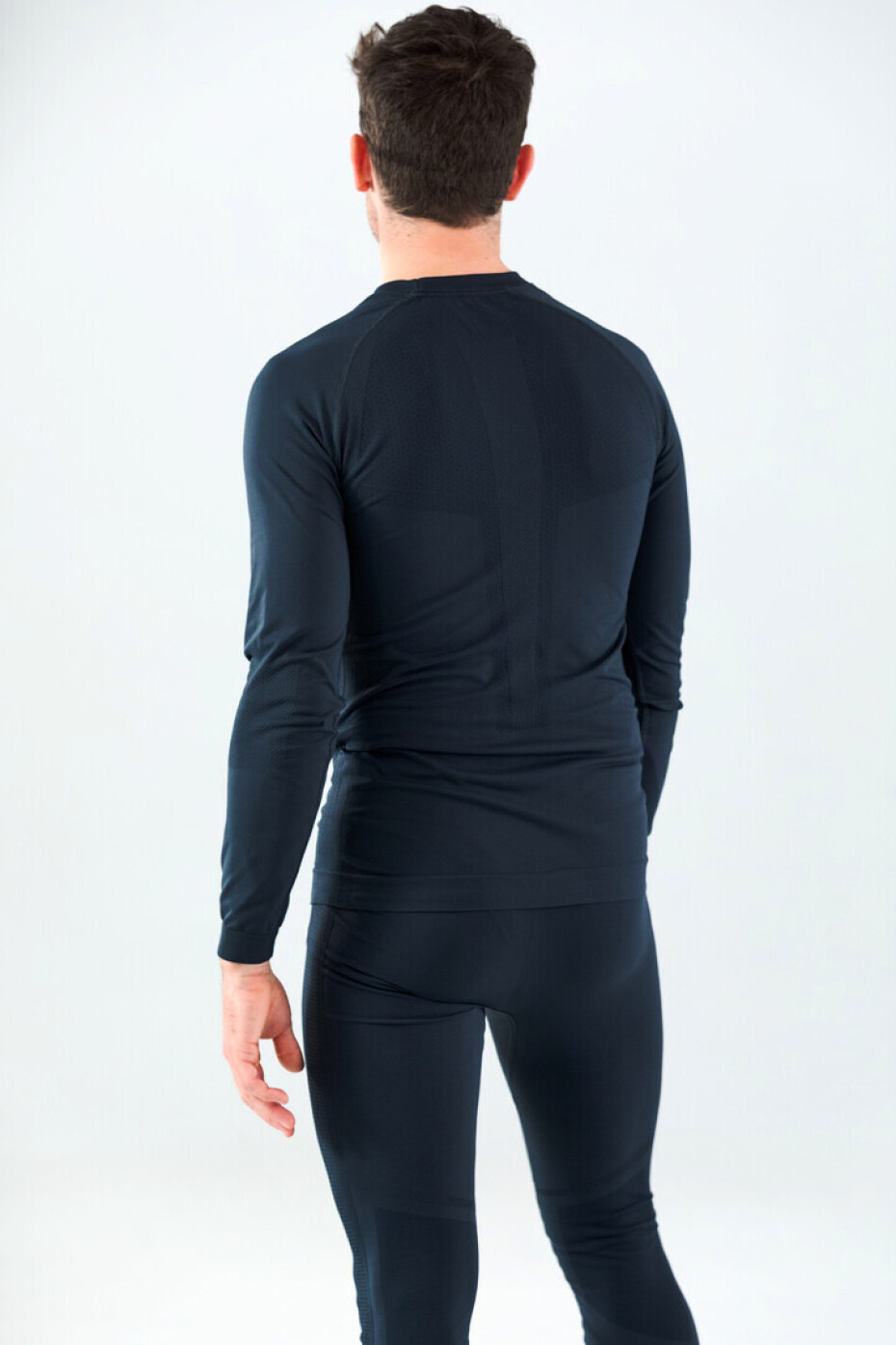 Pánské tričko Head  Flex Seamless LS Men Black M - main (2)