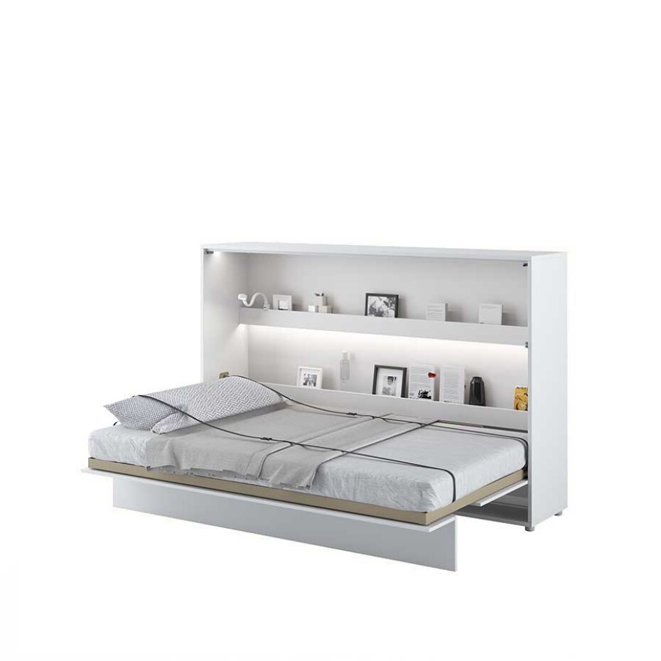 Dig-net nábytek Sklápěcí postel Lenart BED CONCEPT BC-05p | bílý lesk 120 x 200 cm - main (3)