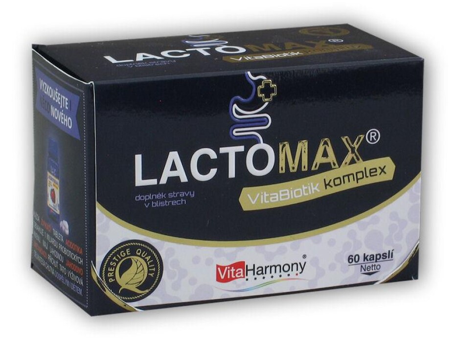 VitaHarmony Lactomax Double 4mld.+ B komplex 60 kapslí - main (0)