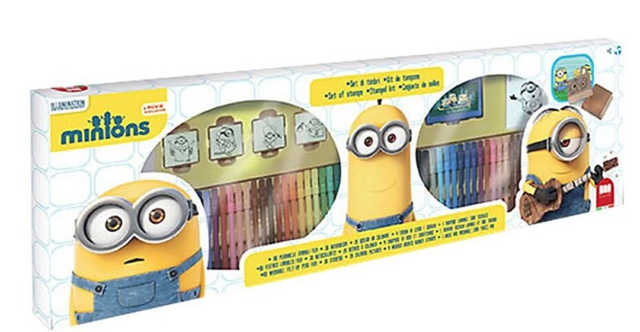 Razítka minions, felt-tip pens box - main (0)