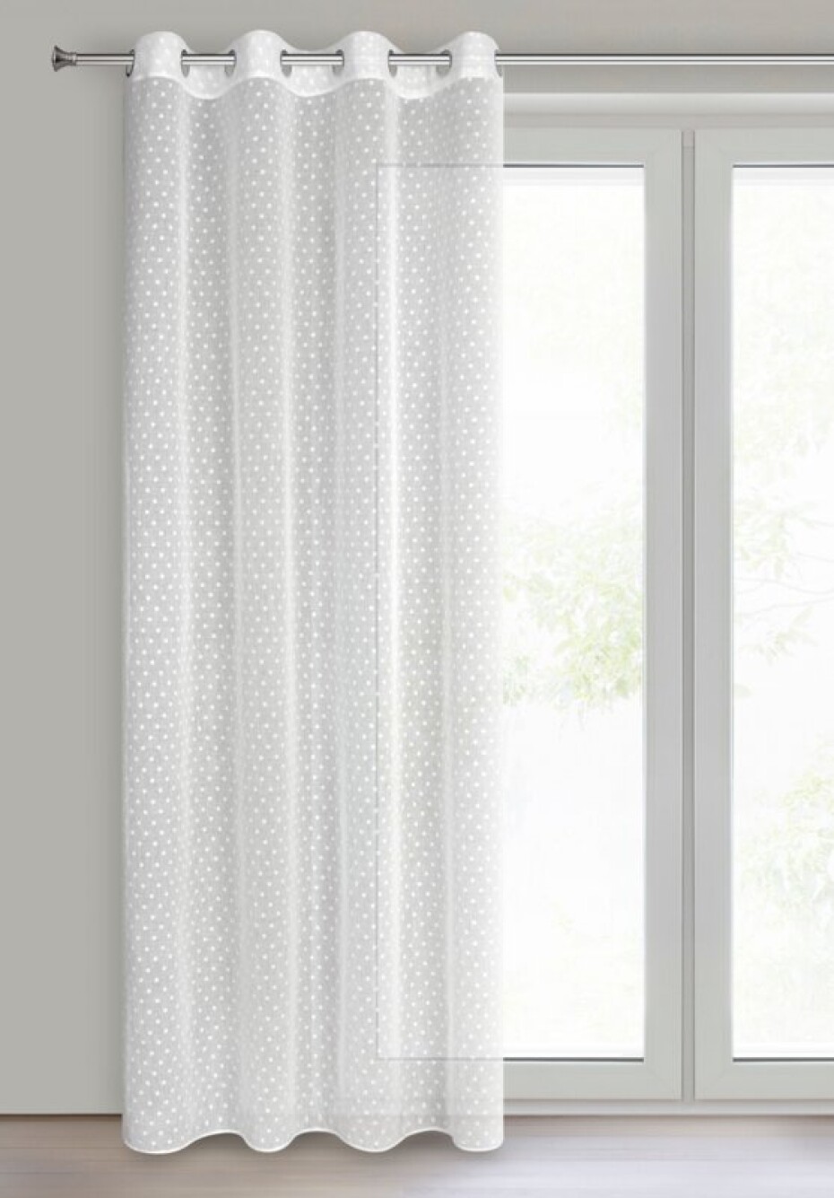 ArtFir Záclona HANIA K | bílá 140 x 250 cm - main (2)