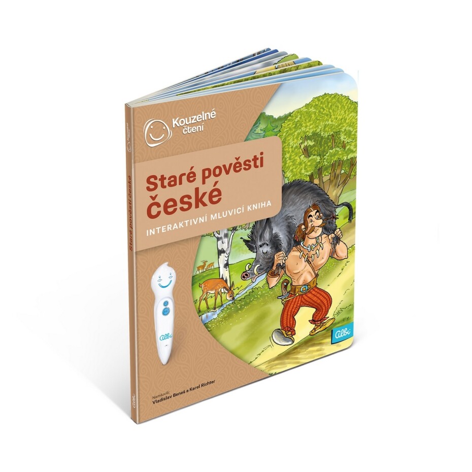 Kouzelné čtení Kniha Staré pověsti české - main (2)