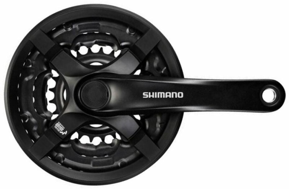 Shimano kliky Tourney FC-TX501-L 170mm 48-38-28 zubů, černé s krytem, v krabičce - main (0)