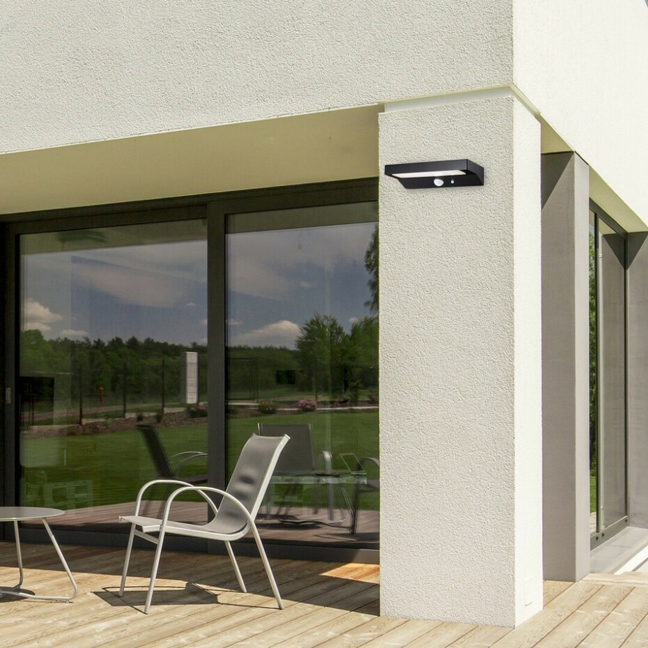 Rabalux 77023 solární venkovní nástěnné svítidlo Korana, se senzorem - main (1)