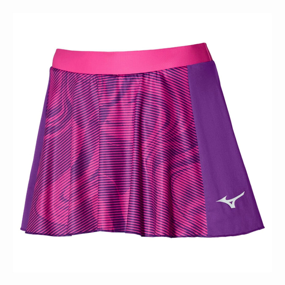 Dámská sukně Mizuno  Charge Printed Flying Skirt Purple Magic  XL - main (0)