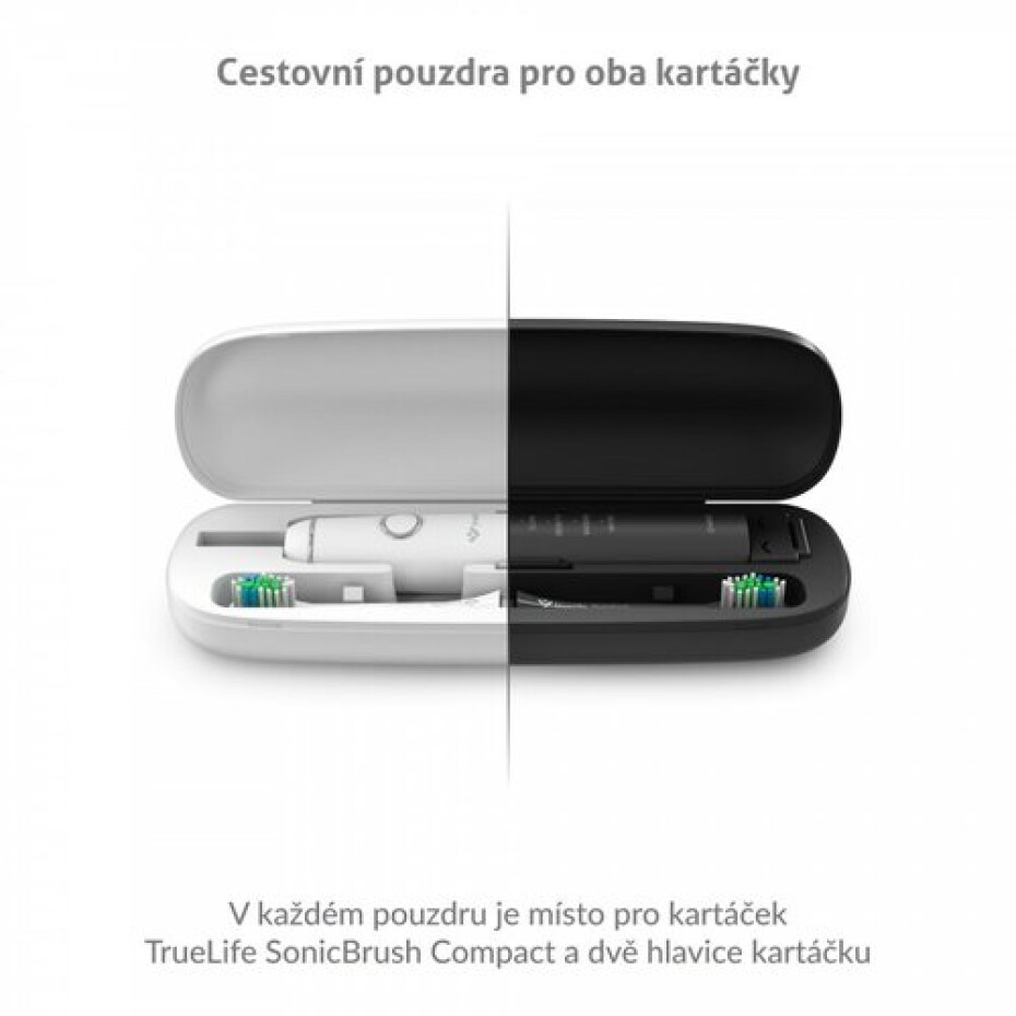 TrueLife Sada sonických kartáčků SonicBrush Compact Duo, 2 ks - main (5)