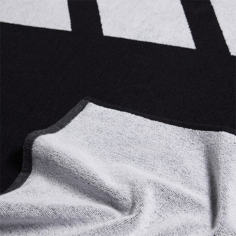 Ručník adidas  3Bar Towel Large Black/White - main (1)