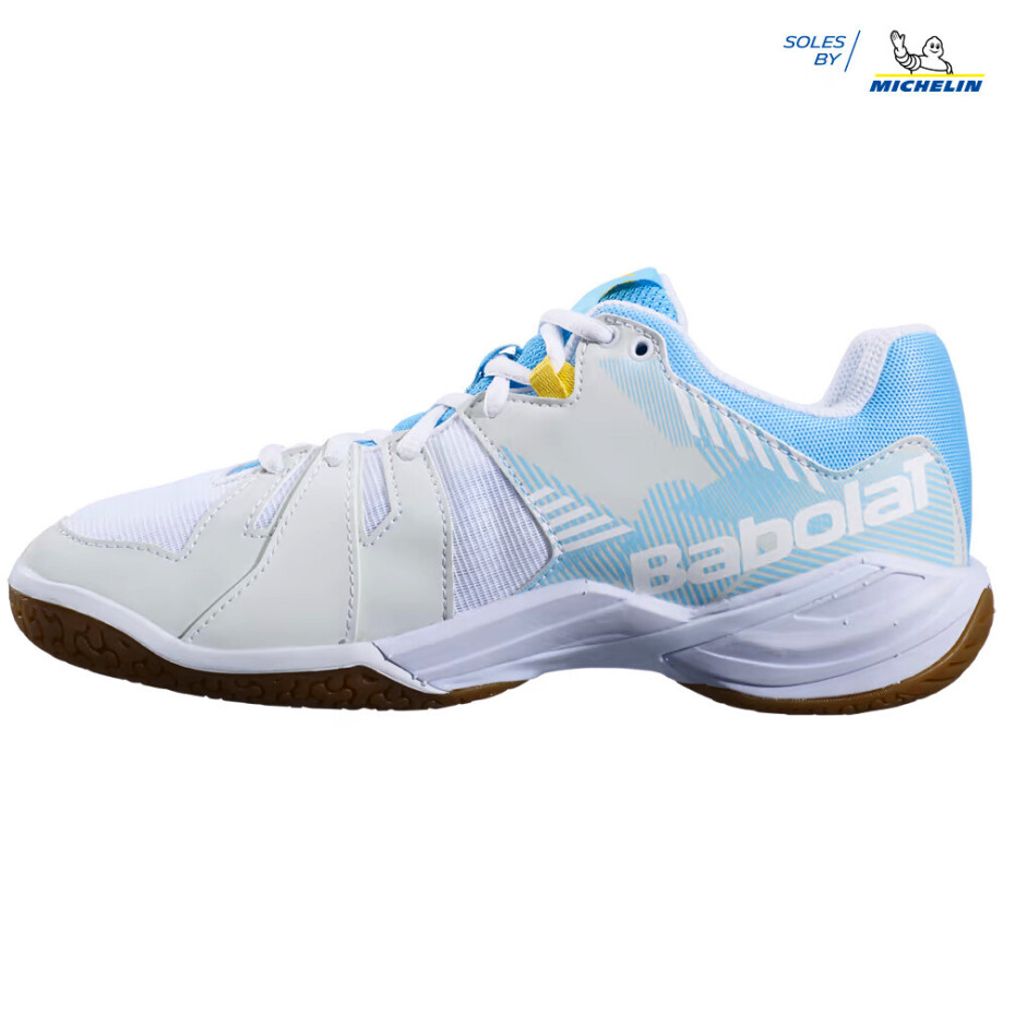 Dámská sálová obuv Babolat  Shadow Spirit Women White/Light Blue  EUR 40,5 - main (3)