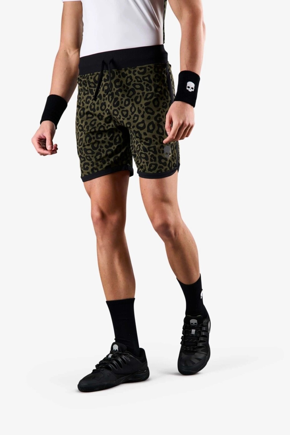 Pánské šortky Hydrogen  Panther Tech Shorts Military Green XL - main (1)