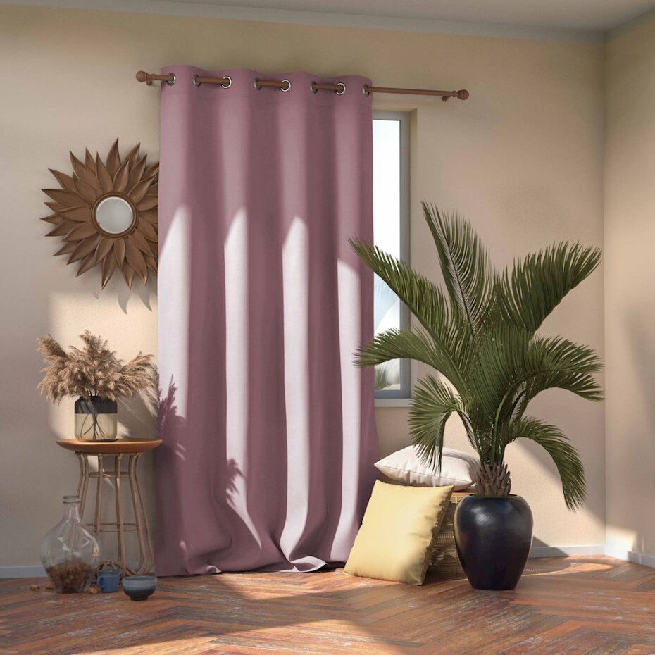 ArtFlhf Stínicí závěs BLACKOUT EYELETS K | 140 x 270 cm Barva: Indigo - main (6)
