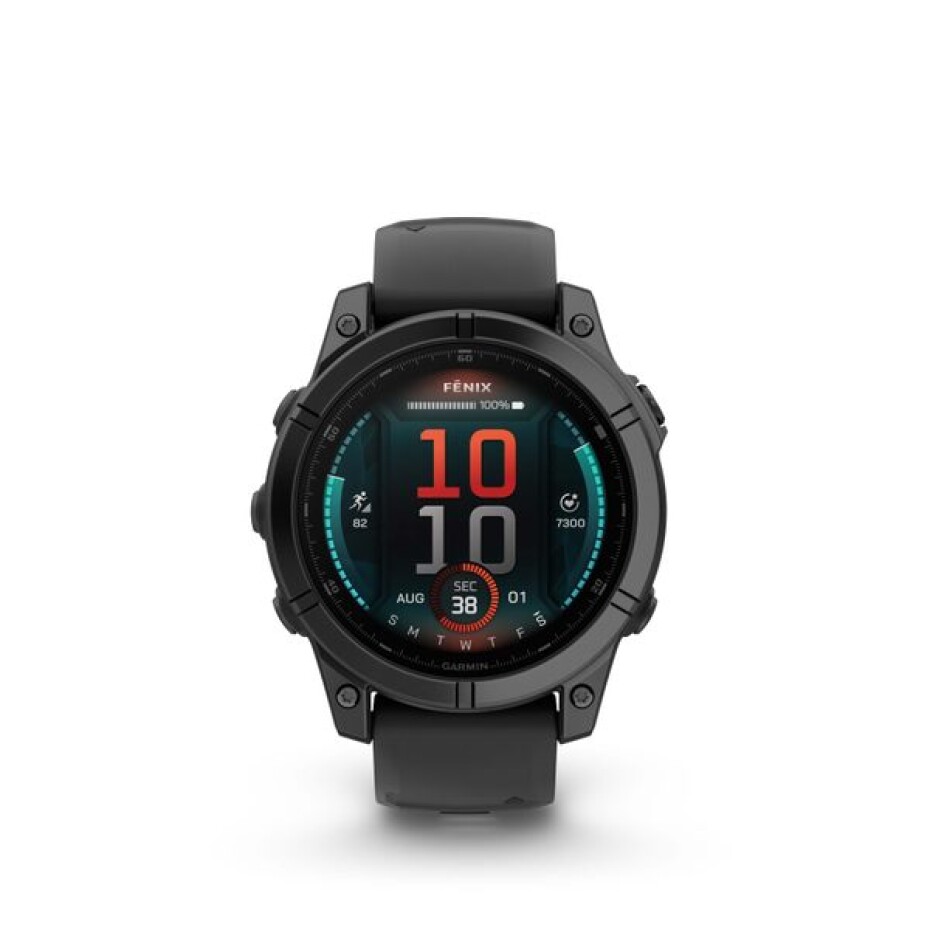 Garmin Fenix® E – 47 mm, AMOLED Slate grey steel 010-03025-01 - main (4)