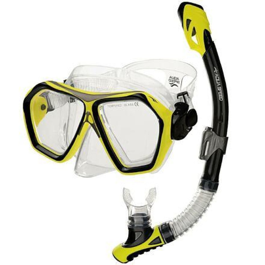 Aqua-Speed Blaze Borneo potápěčský set žlutá - main (0)