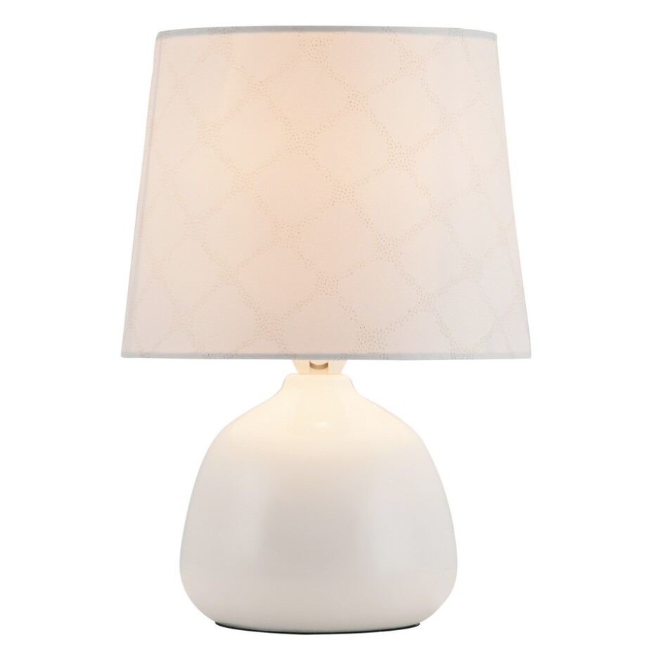 Rabalux 4379 Ellie stolní lampa, bílá - main (1)