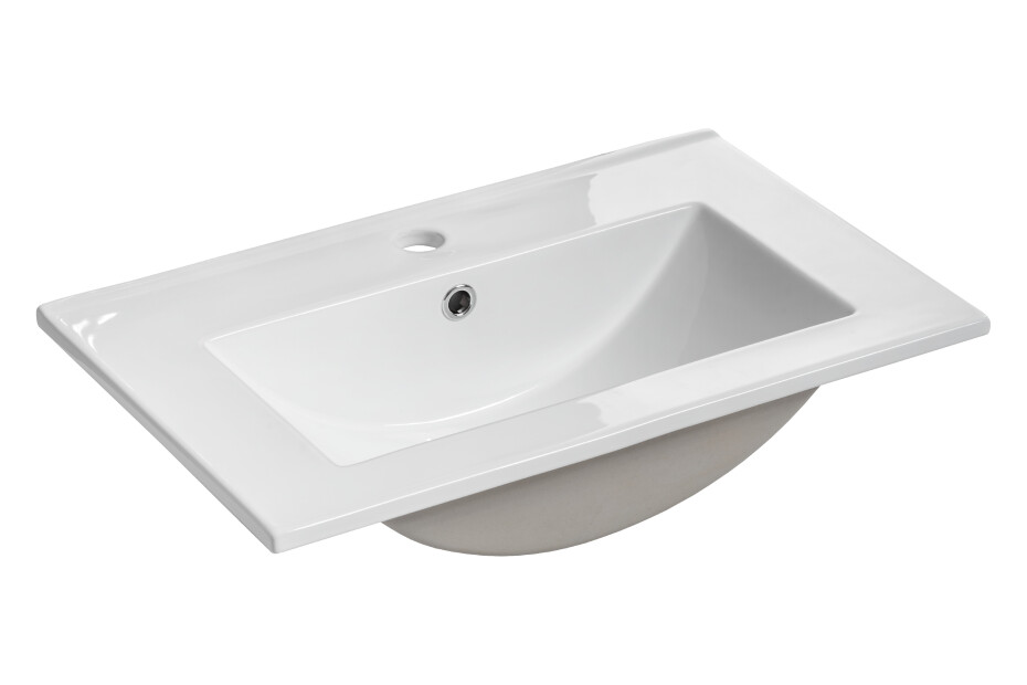 ArtCom Keramické umyvadlo CFP DANCE 2050RB/8009 | bílý lesk 50 cm - main (0)
