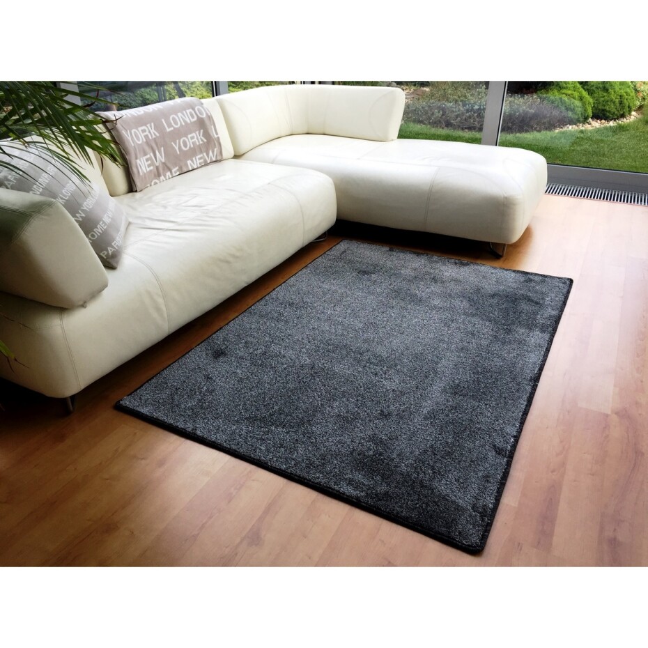 Vopi Kusový koberec Apollo soft antracit, 60 x 110 cm - main (0)