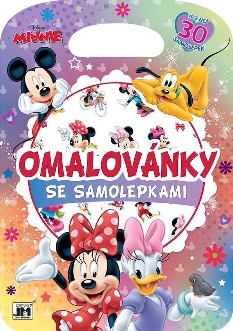 Minnie - Omalovánky se samolepkami, 1.  vydání - main (0)