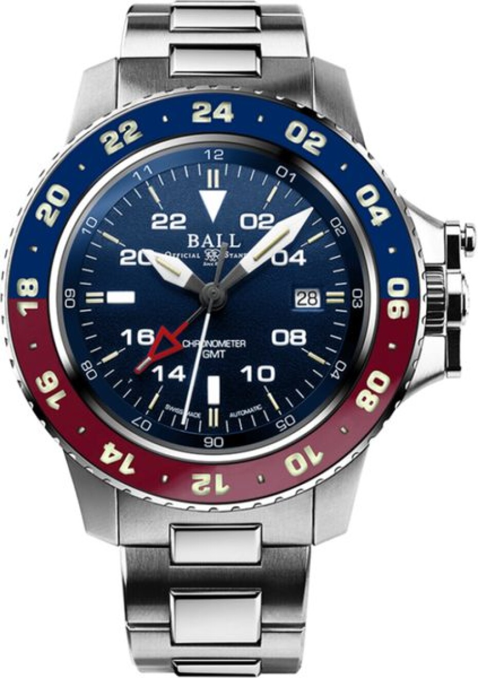 Ball Engineer Hydrocarbon AeroGMT II (42 mm) COSC DG2018C-S9C-BE - main (0)