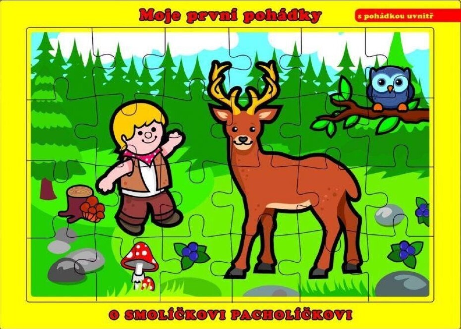 Puzzle deskové O Smolíčkovi Pacholíčkovi / 24 dílků - main (0)