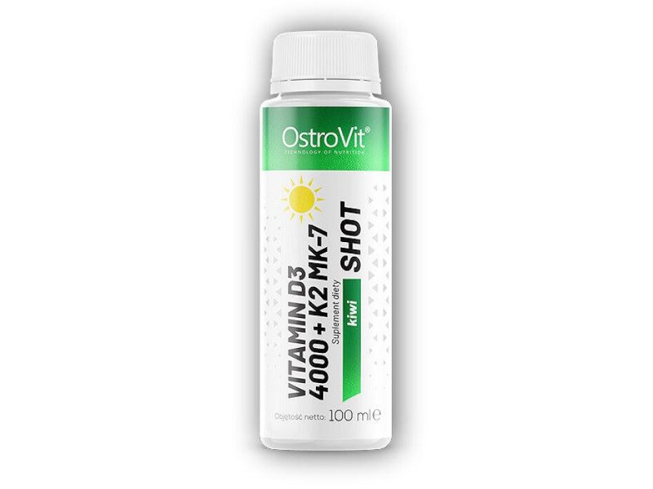 Ostrovit Vitamin D3 4000 IU + K2 MK-7 shot 100ml - main (0)