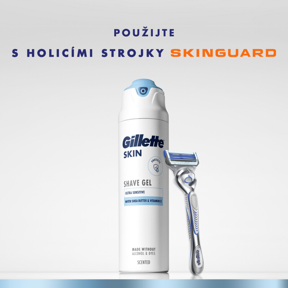 Gillette Gel na holení Skin Ultra Sensitive 200 ml - main (6)