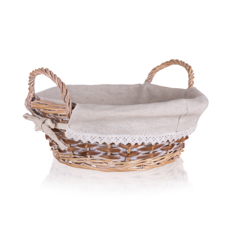 Home Decor Proutěný košík s uchy Duo, 30 x 11 cm - main (0)