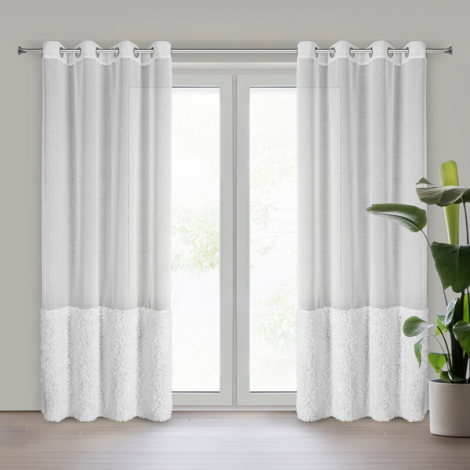 ArtFir Záclona MARION K | bílá 140 x 250 cm - main (0)
