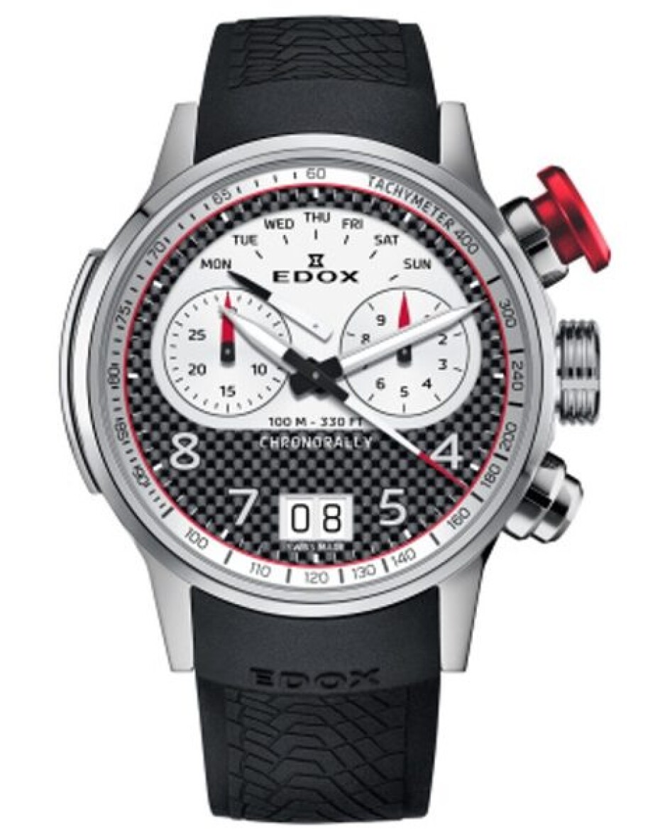 EDOX Chronorally 45 Limited Edition Quartz Chronograph 38003-TINR-CANBR - main (0)
