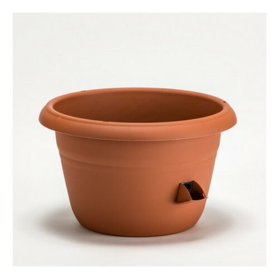Samozavlažovací žardina Siesta, oranžová, Plastia, 25 cm - main (0)