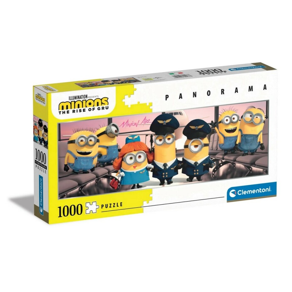 Clementoni Puzzle 1000 dílků panorama Mimoňové - main (0)