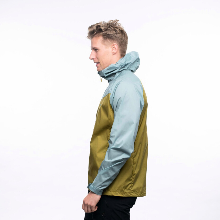 Pánská bunda Bergans  Microlight Jacket Olive Green/Smoke Blue XL - main (2)