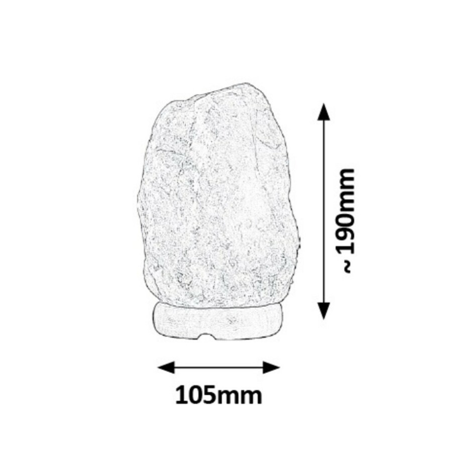 Rabalux 4120 Rock Solná lampa, 19 cm - main (3)